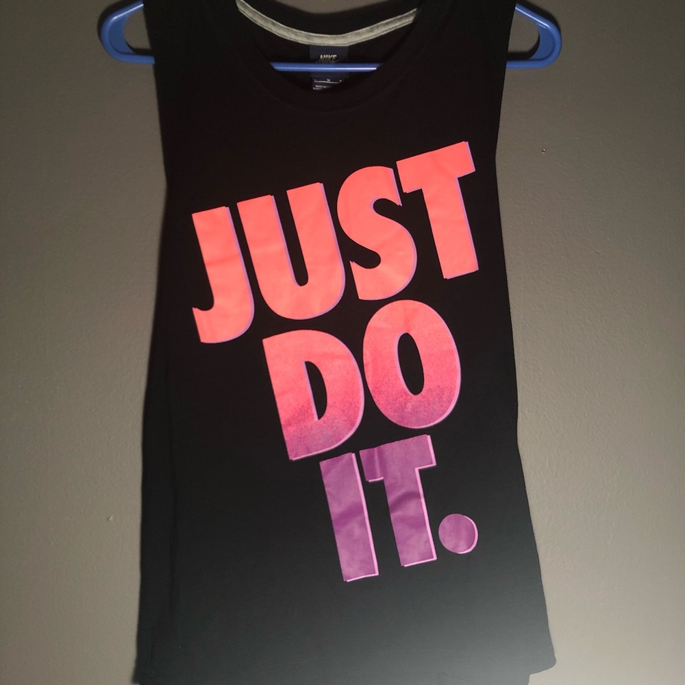 Nike Just do it cut off shirt
